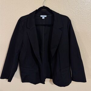 Croft & Barrow Classic Black Women's Blazer Size XL